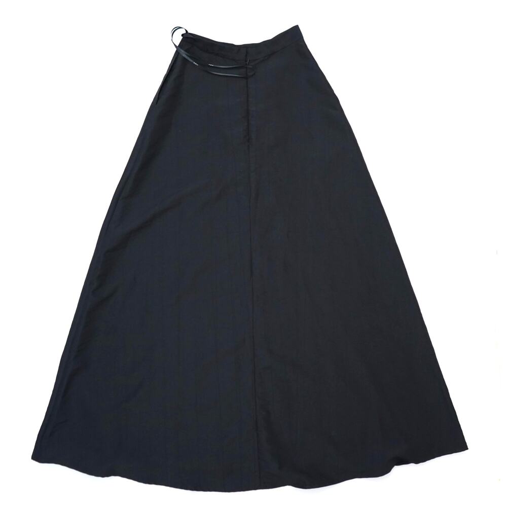 Vintage A.B.S Evening Allen Schwartz Black Maxi Skirt 4